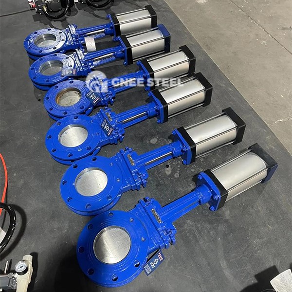 Pneumatic Knife Gate Valves Pneumatic Knife Gate Valves